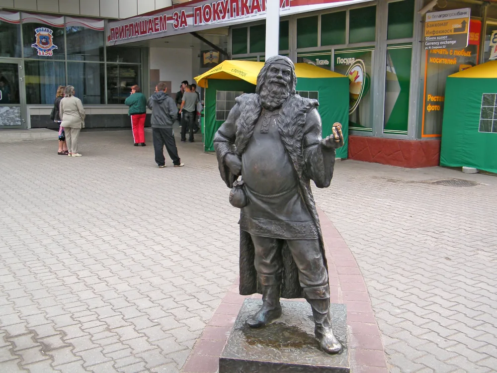 Скульптура купца