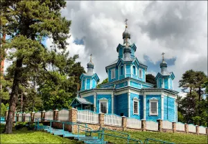 Свята-Пакроўская царква, Хатляны