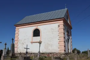 Часовня на католическом кладбище в Пружанах