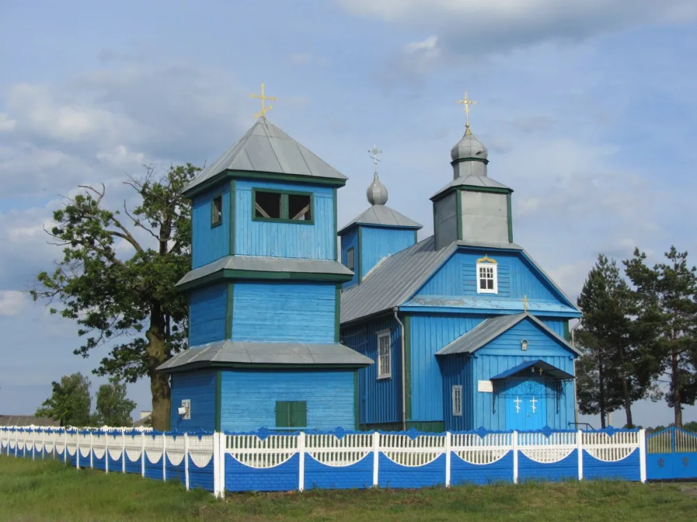 Свята-Раства-Багародзіцкая царква, Востраў