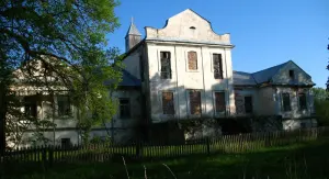 Сядзібна-паркавы ансамбль Лапацінскіх, Лявонпаль