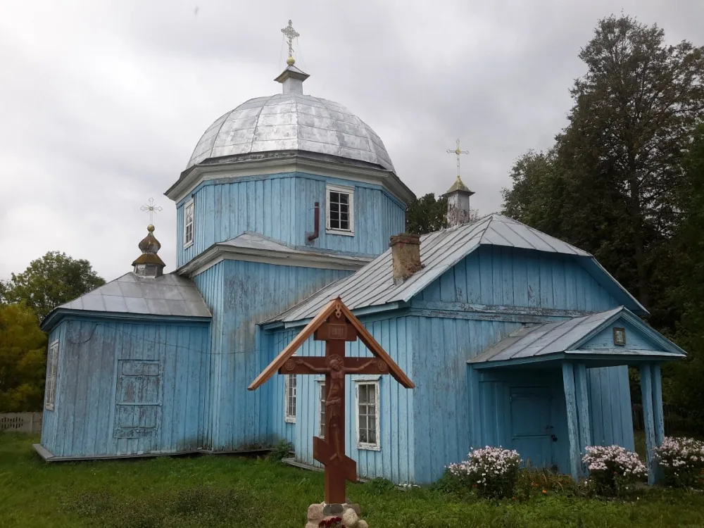 Свята-Пакроўская царква, Вялікія Лазіцы