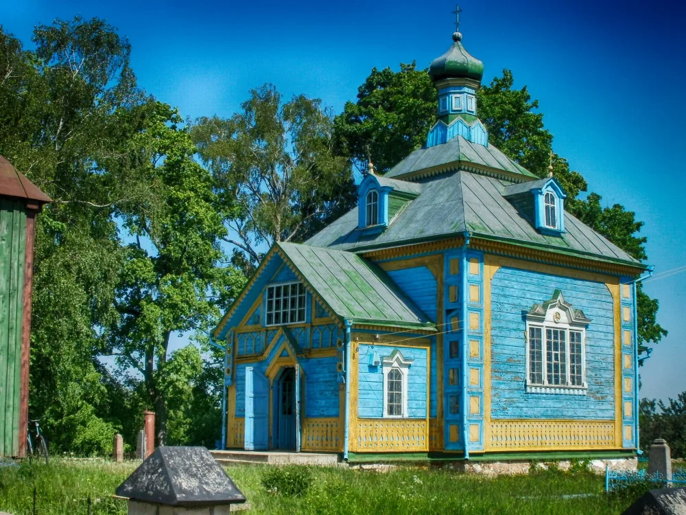 Крестовоздвиженская церковь в Городище Барановичского района Брестской области
