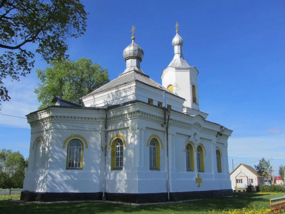 Крыжаўзвіжанская царква, Цвеціна