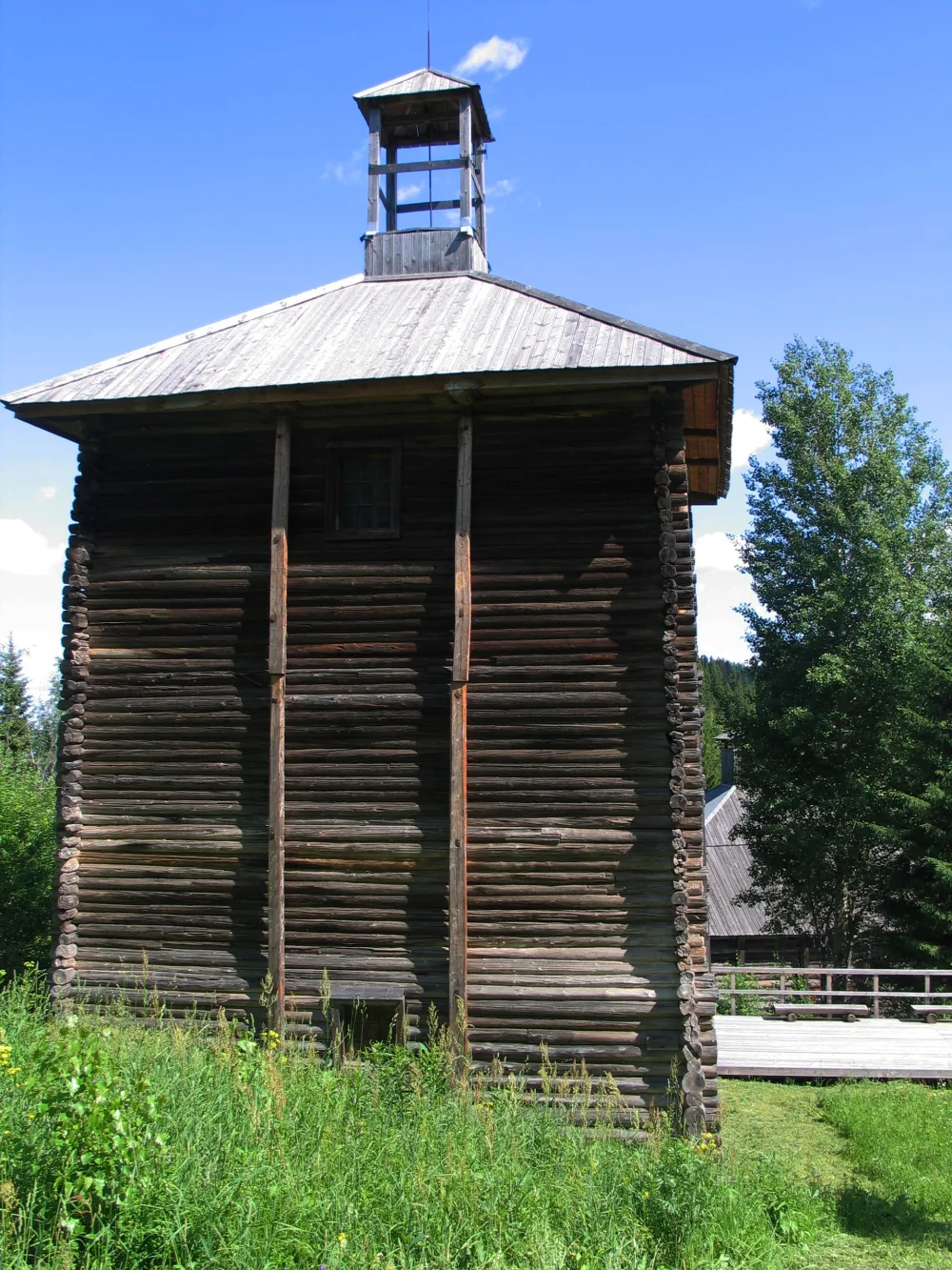 Рассолоподъёмная башня из Соликамска (Усть-Боровский завод)