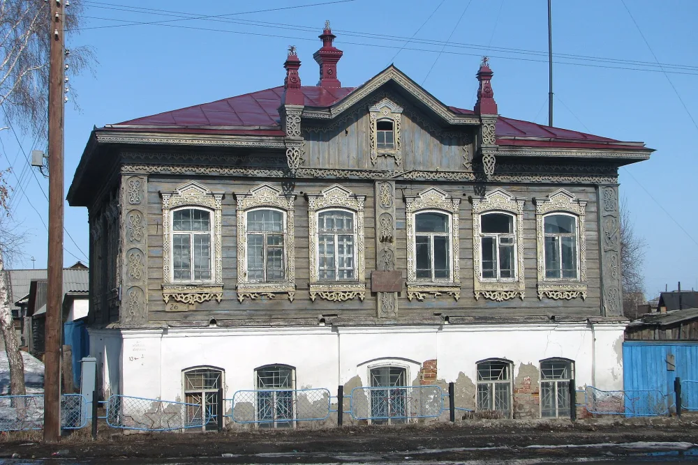 Дом купца Кубрина (Большеречье)