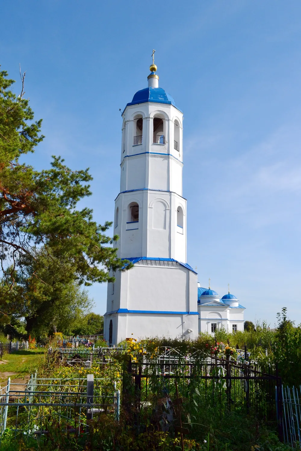 Колокольня Преображенской церкви (Упирвичи)