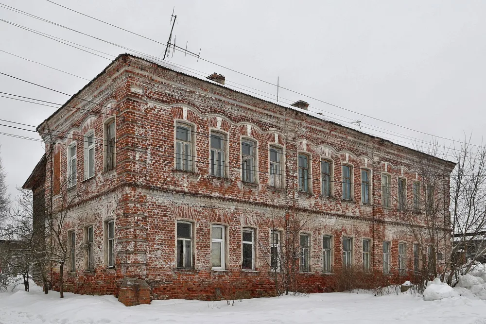 Казарма для рабочих (ранее - ткацкий корпус фабрики Арсентьевых) (Киржач)