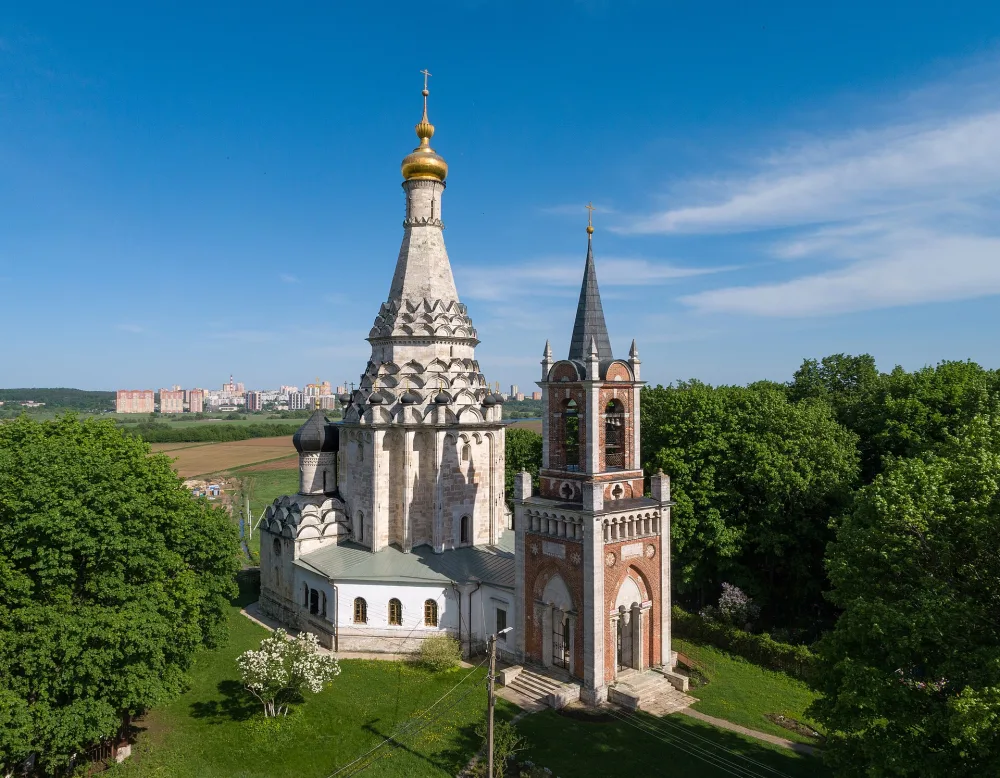 Церковь Спаса Преображения в селе Остров
