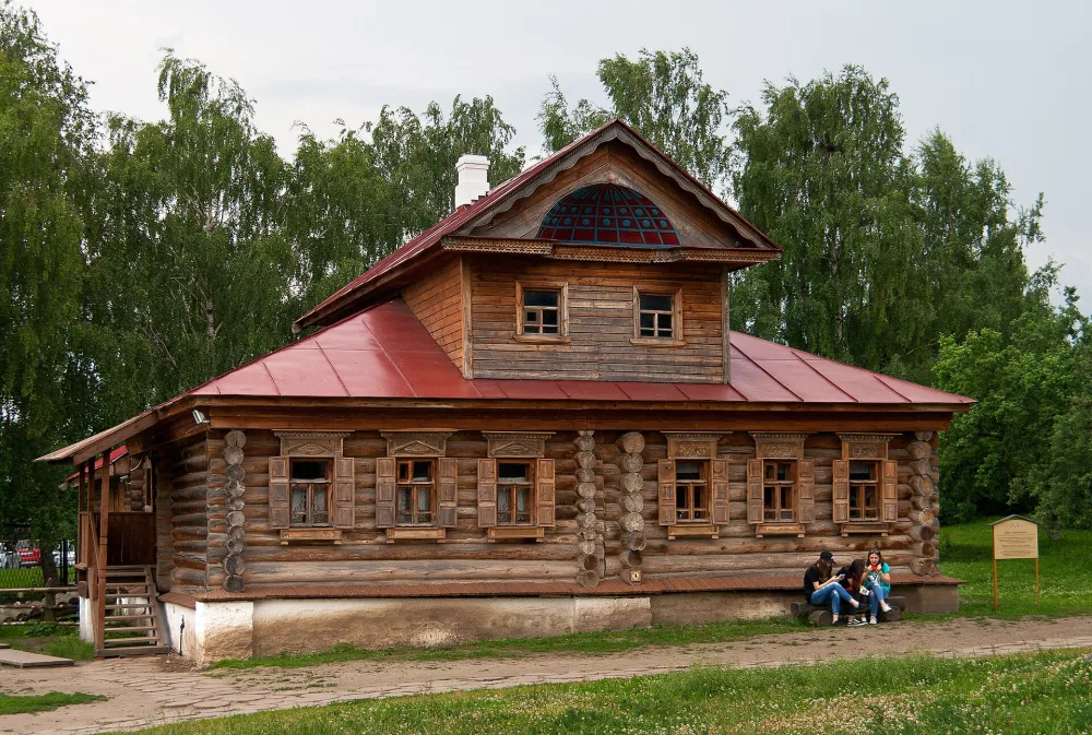 Дом Евграфовых из с.Тынцы Камешковского района