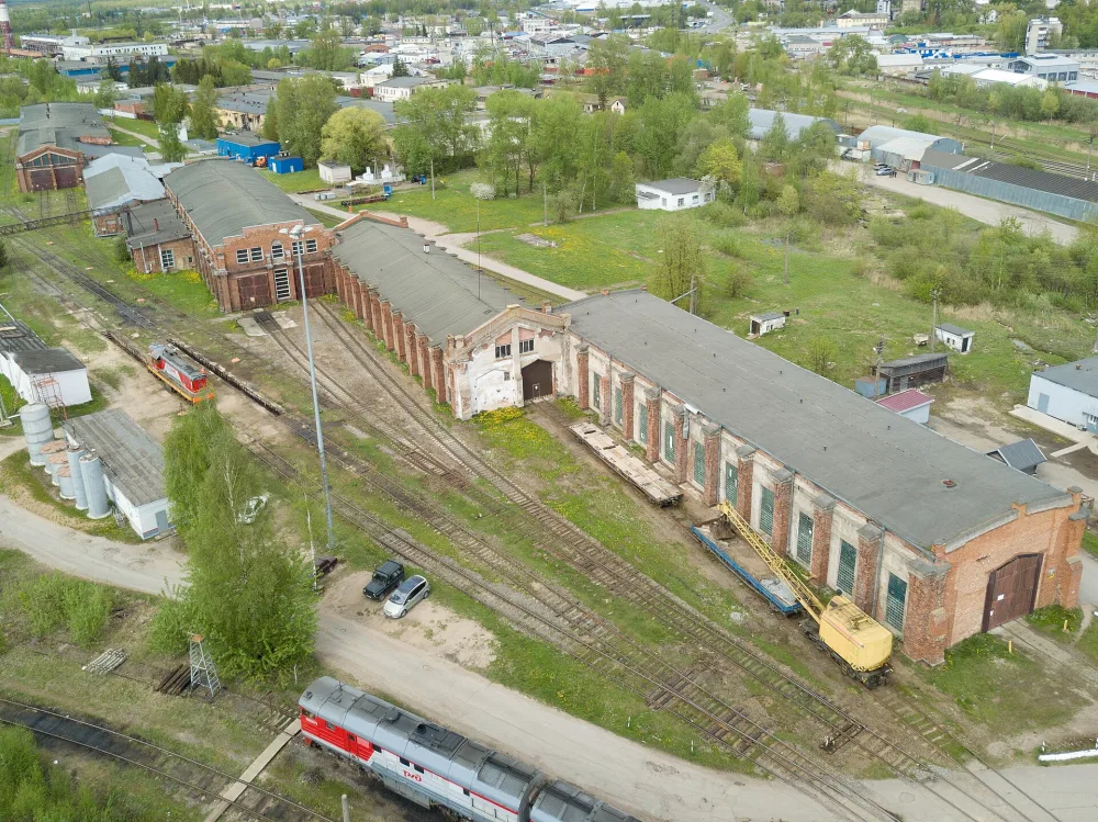 Постройки депо Октябрьской железной дороги (Великий Новгород)