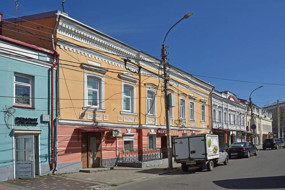 Застройка улицы Кольцова (Рязань)