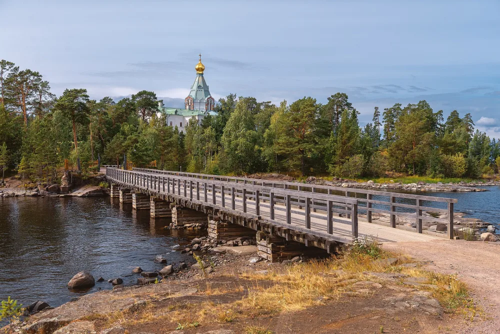 Пешеходный мост (реконструирован) (Сортавальское г.п.)