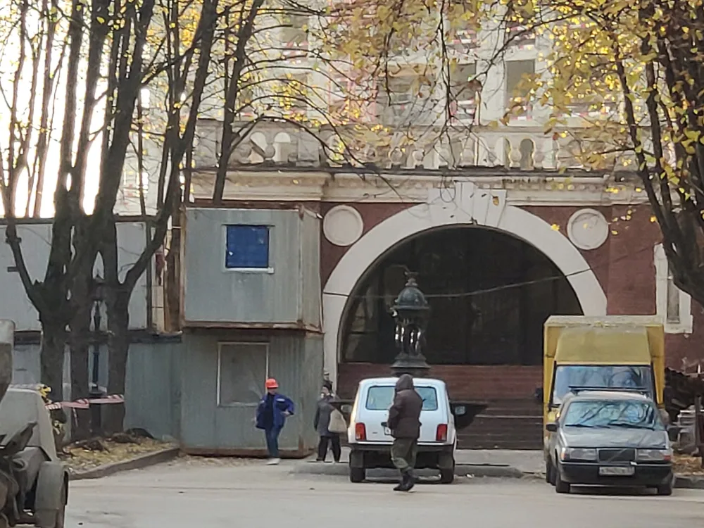 Вестибюль Алексеевского резервуара с помещениями для труб и задвижками (Алексеевский)