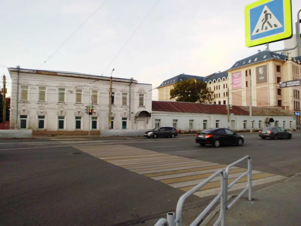 Двухэтажный каменный жилой дом купца А.М. Новикова (Челябинск)
