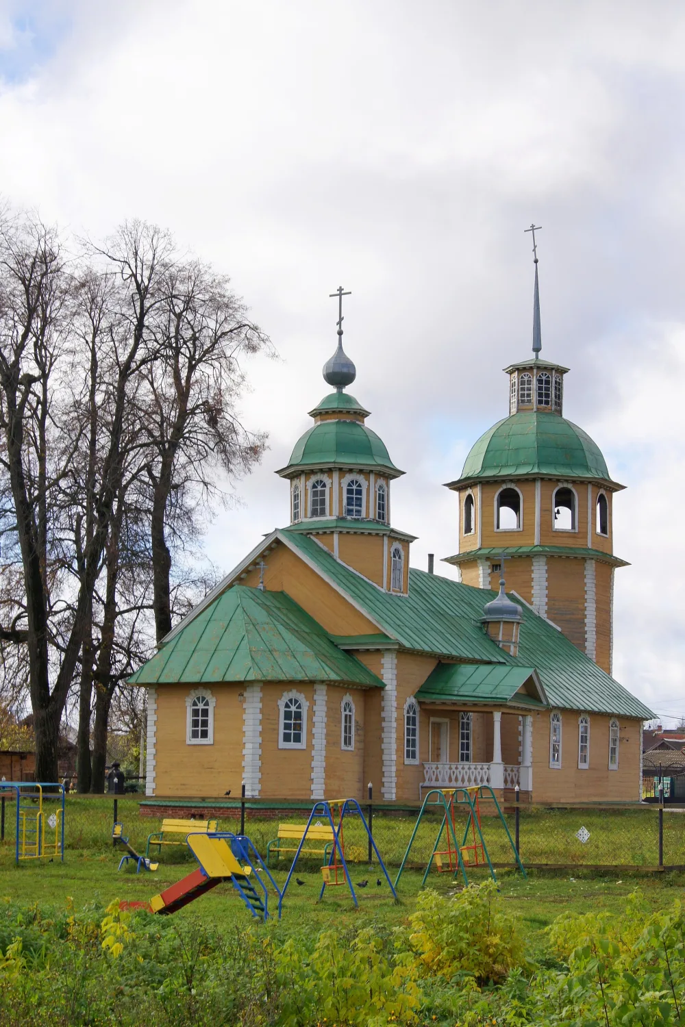 Церковь Владимирской иконы Божией Матери (деревянная) (Владимирское)