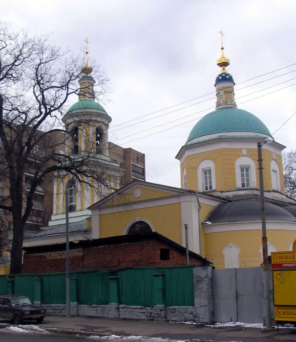 Храм Тихвинской иконы Божией Матери в Сущёве