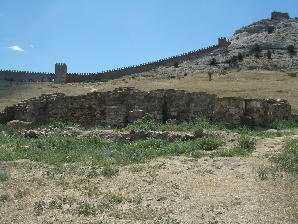 Church of Virgin Mary in Genoese fortress (Sudak)