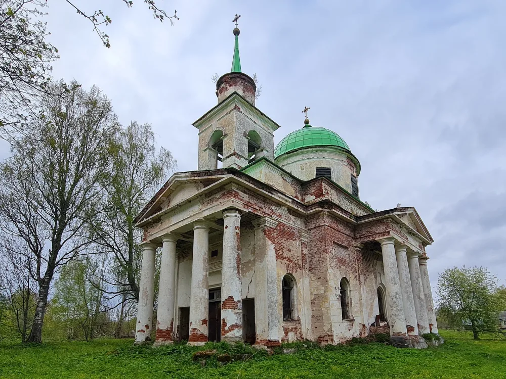 Церковь Спаса Нерукотворного Образа (Спасская) (Дубровка)