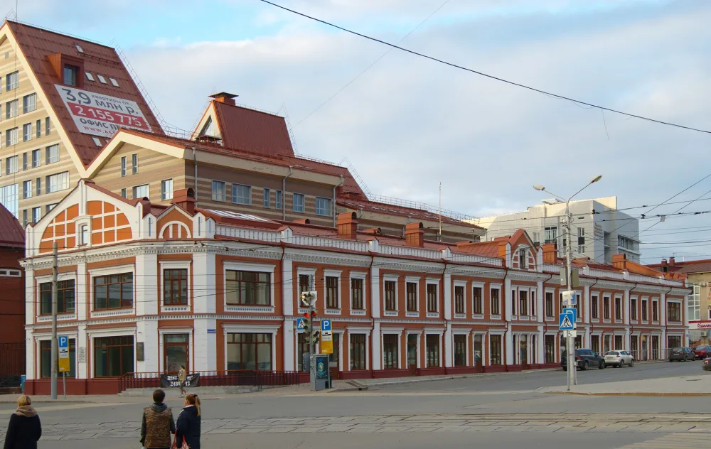 Здание пассажа (Торговый пассаж №3 Черного рынка)