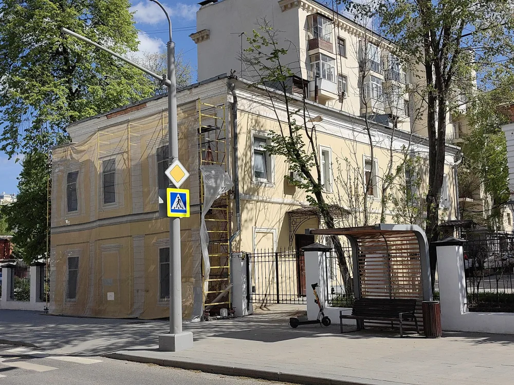 Дом причта церкви Святого Николая Чудотворца, что в Пупышах (Замоскворечье)