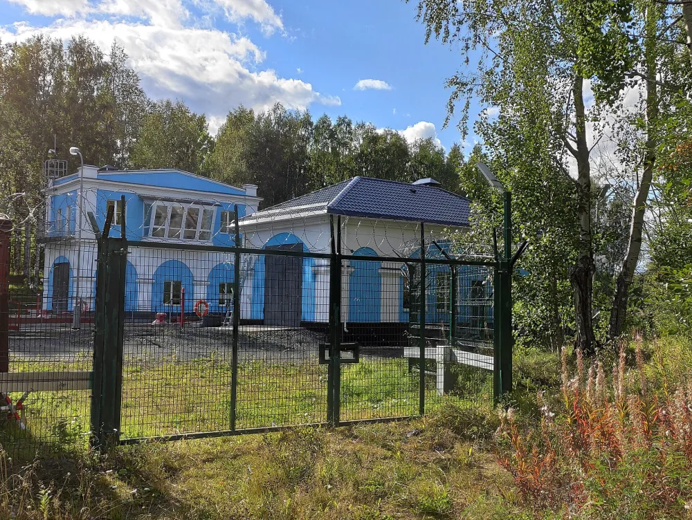 Смотровая будка судопропускных шлюзов ББК (Надвоицы)
