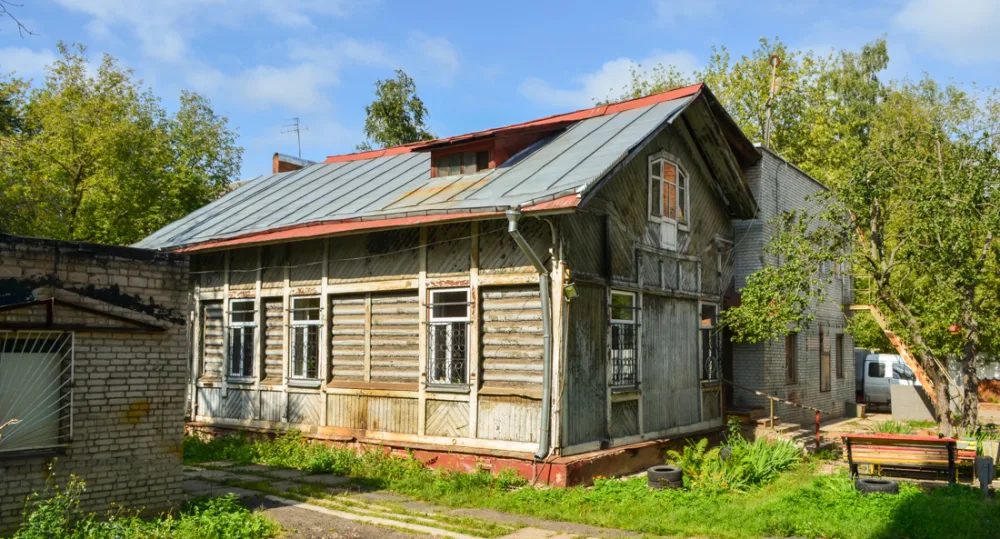Дом, в котором с 1954 по 1976 год жил директор НИИ № 88 А.С. Спиридонов (Королёв)