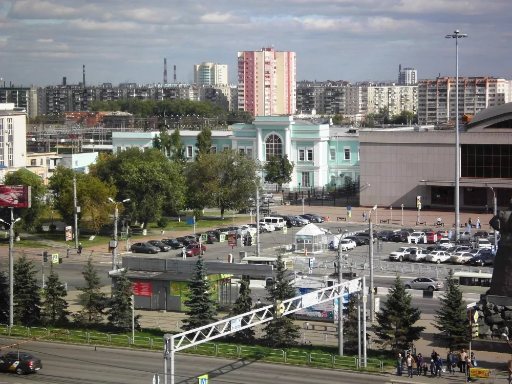Старый вокзал железнодорожной станции Челябинск