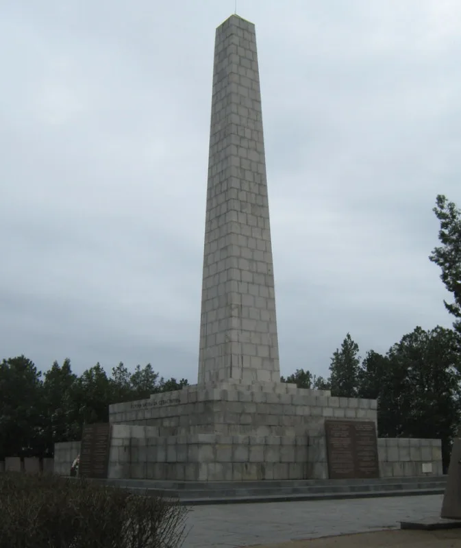 Obelisk of Glory to Soviet Warriors Liberators on Sapun Mountain
