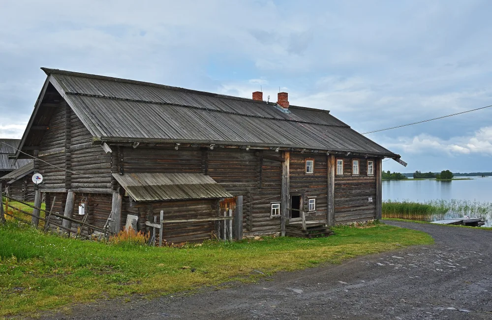 Дом Березкиной из деревни Красная Сельга (остров Кижи)