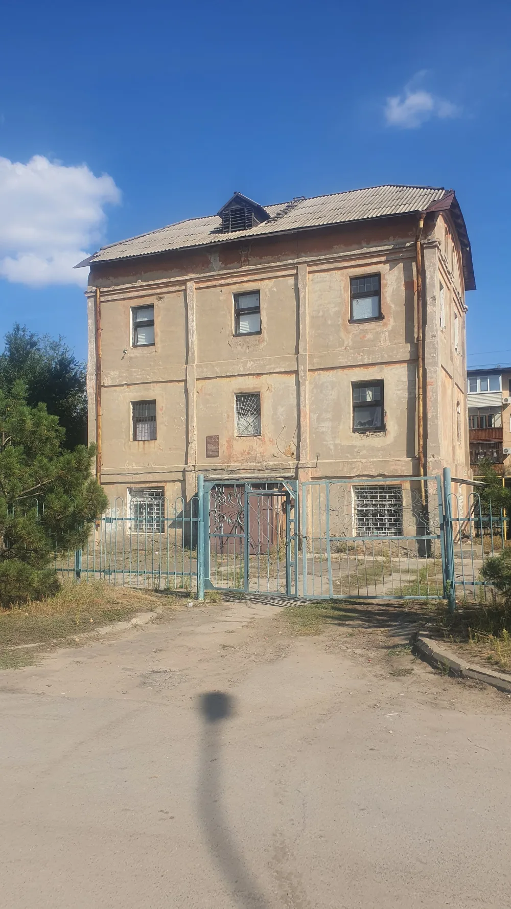 Здание наблюдательного пункта 882-го артполка