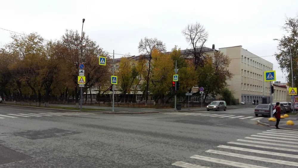 Здание, где в годы Великой Отечественной войны находился эвакогоспиталь (Тюмень)