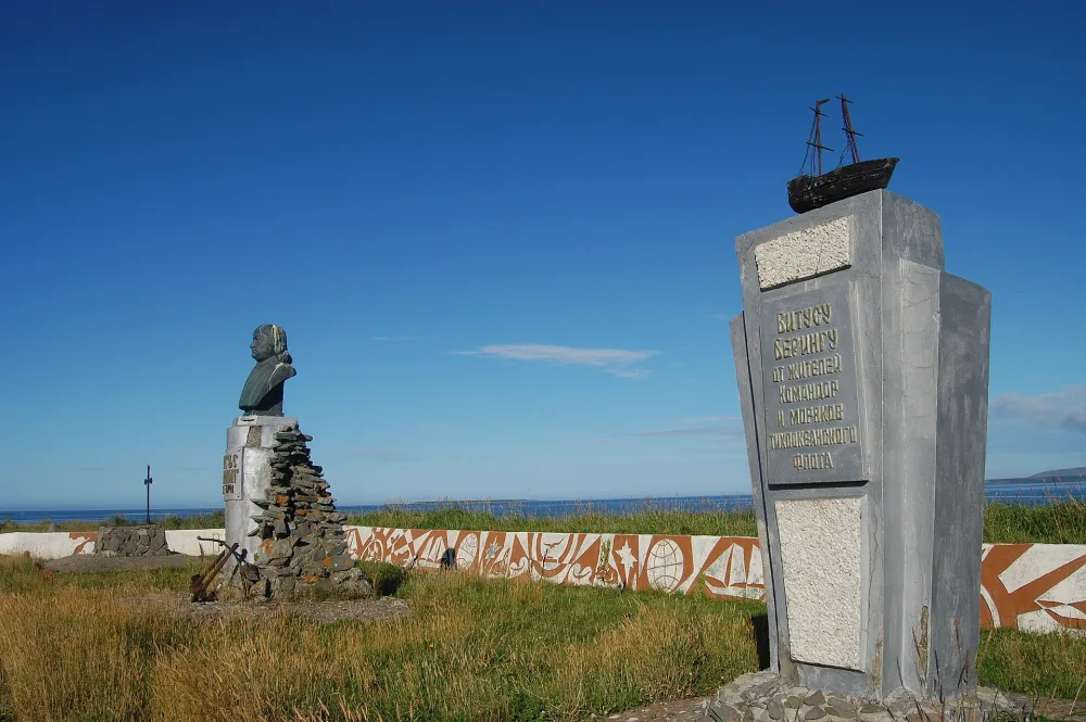 Памятник мореплавателю Витусу Берингу