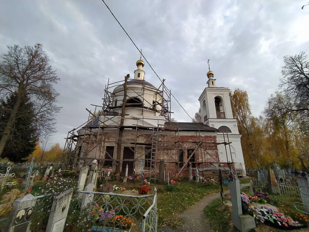 Церковь иконы Божией Матери «Всех Скорбящих Радость» (кладбищенская) (Николо-Погост)