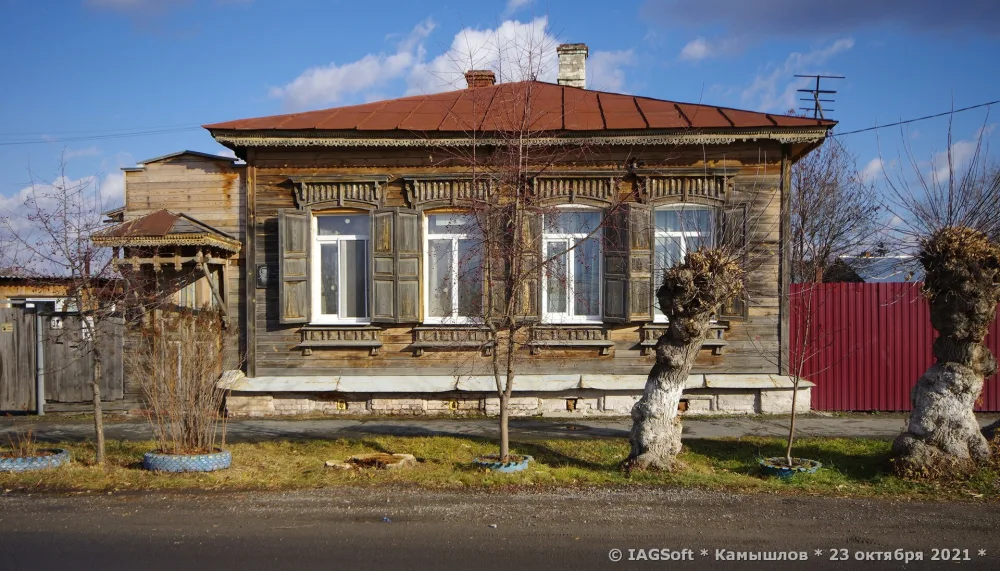 Здание, где с 1920 г. по 1923 г. жил П.П. Бажов (Камышлов)