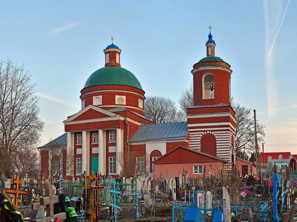 Преображенская церковь с интерьером (Лебедянь)