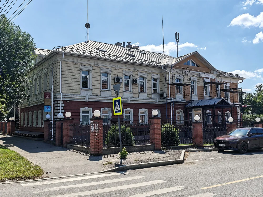 Здание, в котором в 1917 г. и в начале 1918 г. находился штаб Красной Гвардии города Иваново-Вознесенска (Иваново)