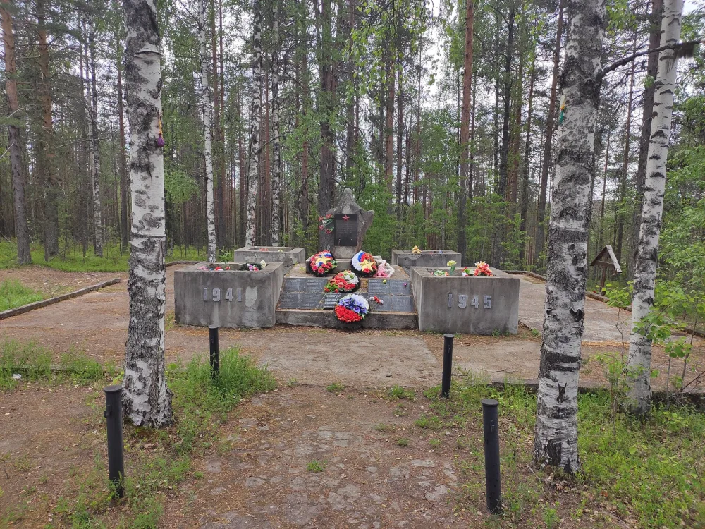 Братская могила воинов, погибших в годы Великой Отечественной войны (Чернопорожское с.п.)