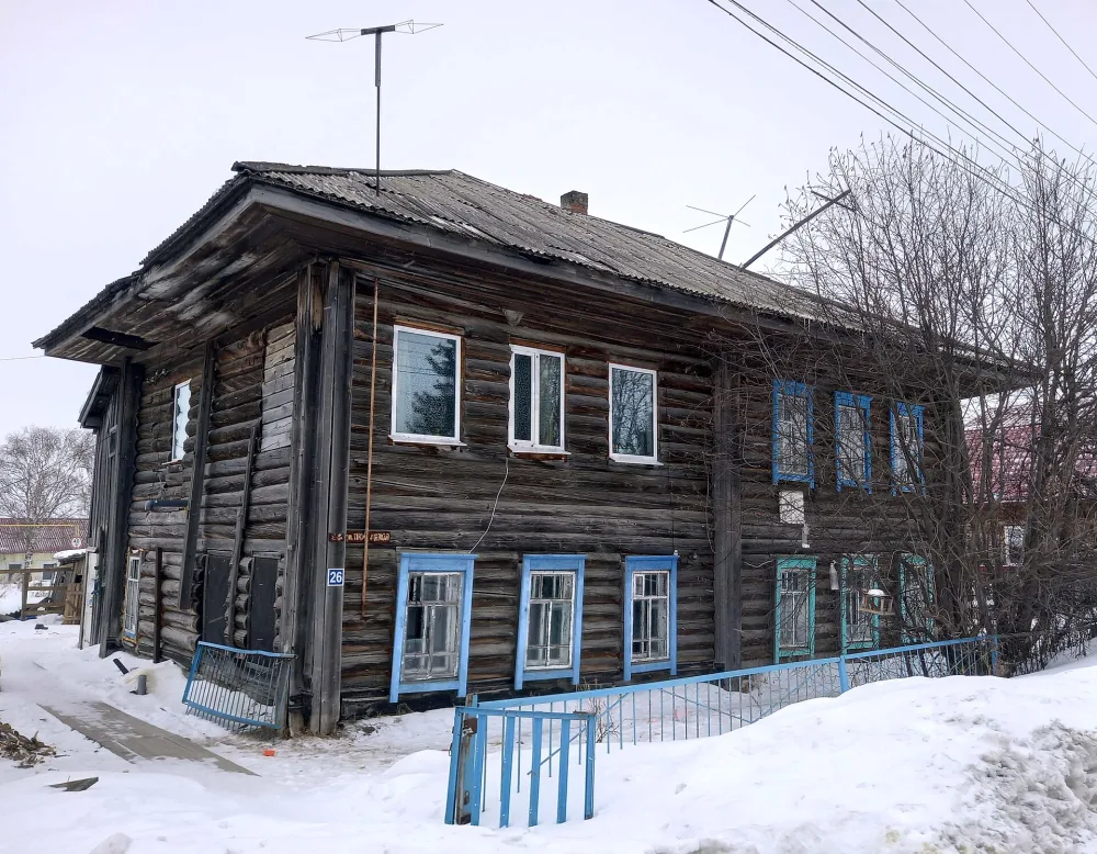 Дом, в котором 12 сентября - 7 декабря 1912 г. жил в ссылке Яков Михайлович Свердлов