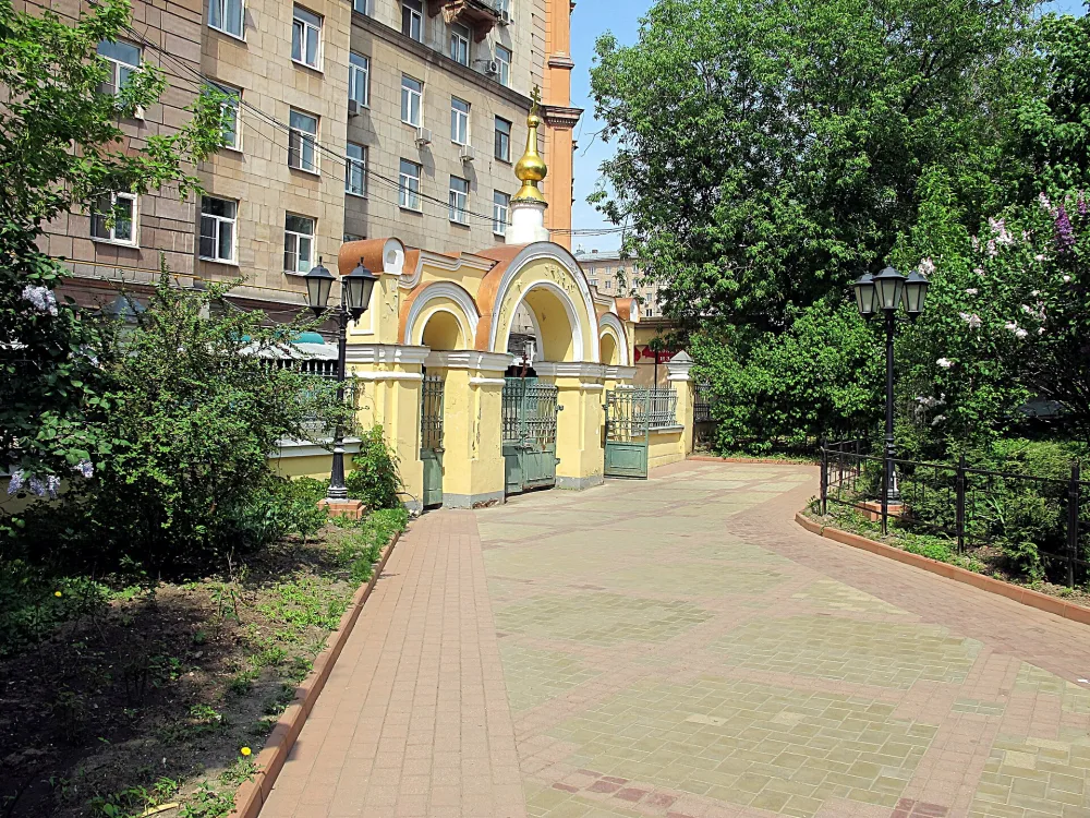 Ограда церкви Ленинградский проспект 73А
