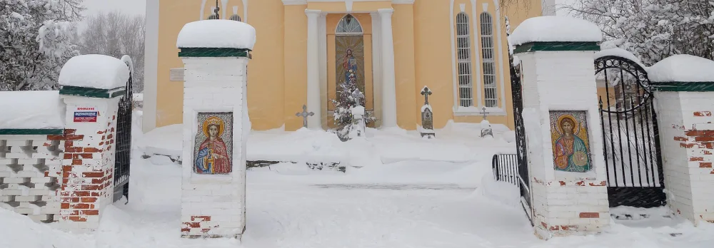 Ограда с воротами (Яхрома)