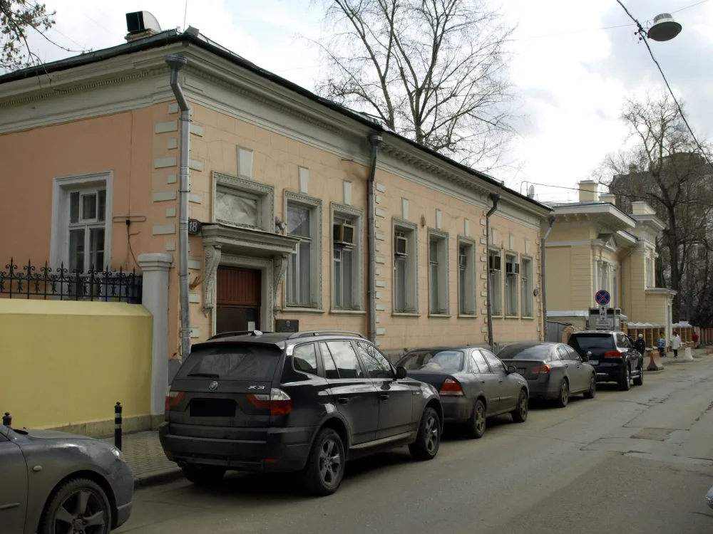 Главный дом городской усадьбы Е.Н. Горчаковой – Н.А. Богданова (Хамовники)