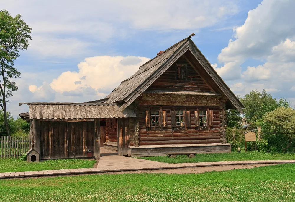 Дом Волковых из с. Илькино Меленковского района (Суздаль)