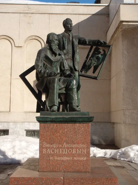 Памятник Васнецовым