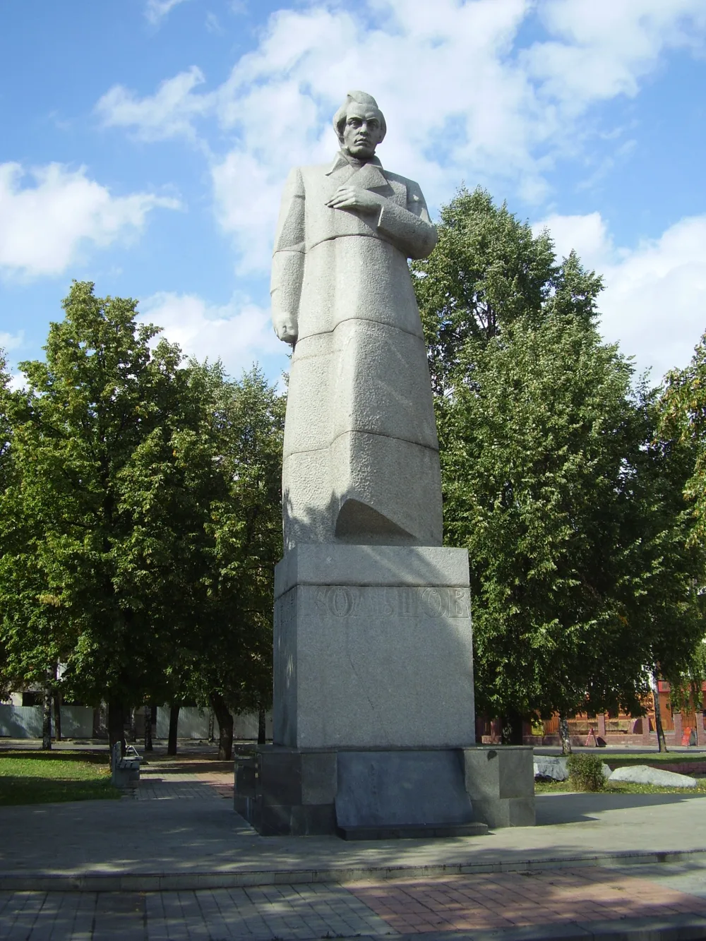 памятник А. В. Кольцову