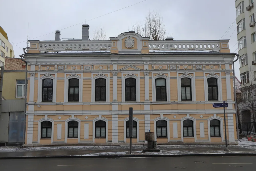 Главный дом городской усадьбы купцов Сушкиных – А.Б. Кеворкова (Замоскворечье)