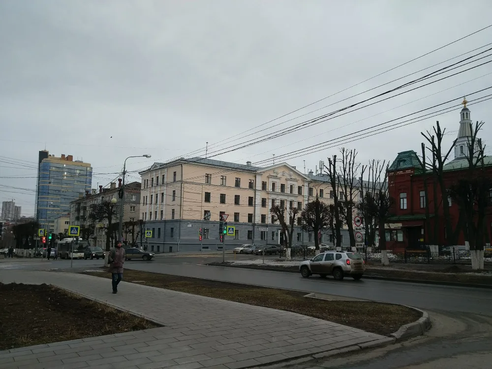 Здание общежития сельхозинститута