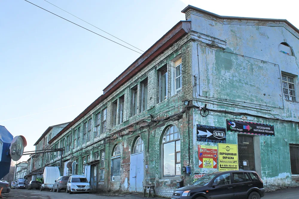 Комплекс механического завода Курбатова 1. Служебное здание (Нижний Новгород)