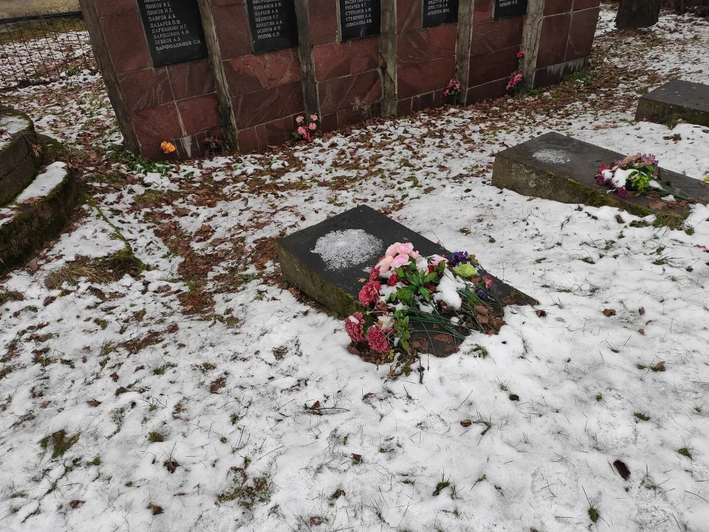 Могила рядового К.Д. Желтоногова (Ладва)