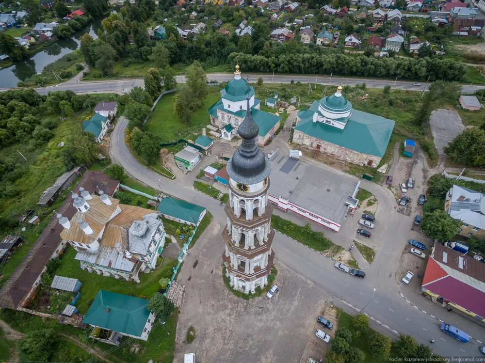 Ансамбль застройки центра села (Лежнево)